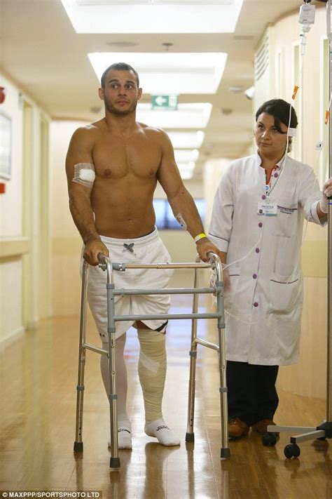 Samir ait said leg injury. French gymnast Samir Ait Said, who snapped his leg in ...