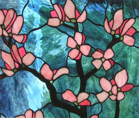 Check spelling or type a new query. Stained Glass Window PanelPink Dogwood Flowers 24 x | Etsy