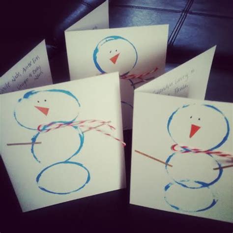 The above printable cards make it easier for kids for sure. Christmas Thank You Cards Kids Can Make | Thank you cards ...