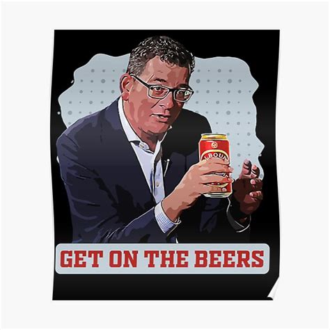 Dan andrews may not be particularly happy about all of this, but we sure are. "dan andrews beer with friend" Poster by doha-an | Redbubble