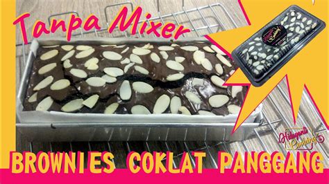 Resep kue kering sederhana dan gampang semprit. Brownies Coklat Panggang Tanpa Mixer | Resep Kue Brownies Coklat Panggang | Hidayanti Cooking ...