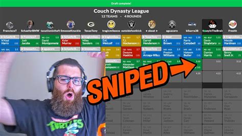 Sportsline's 2020 fantasy football draft bible can give you a huge edge in your league. Fantasy Football Dynasty Rookie Draft 2019 - YouTube