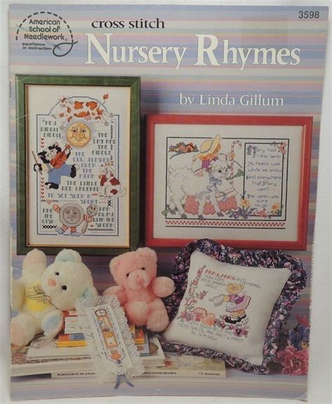 Check spelling or type a new query. Nursery Rhymes Cross Stitch 14 Patterns Leaflet ASN 3598 ...