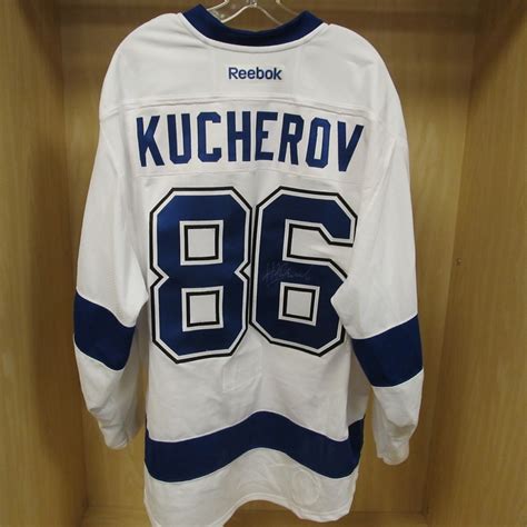 Nikita kucherov stanley cup lightning gif. Nikita Kucherov White Game-Worn 2015 Stanley Cup Final ...