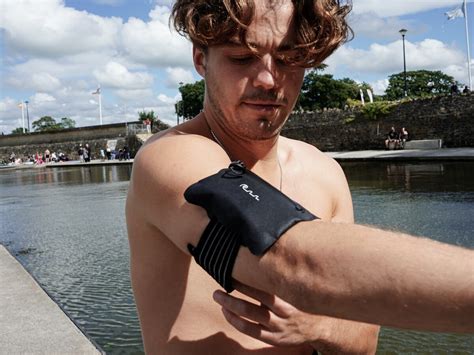 Submerge wearable waterproof wallet has a completely submersible and ...