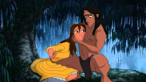 *realization dawns and she smiles amused as she turns toward tarzan*. Tarzan - Tarzan Meets Jane - Greek - YouTube