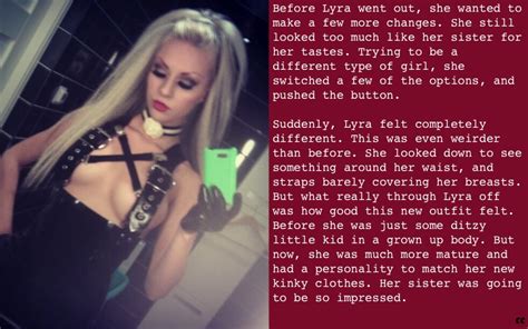 The app does body slimming without distorting anything. Erika's Captions: Too Bad Sis