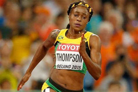 You really can relate to her feelings when the announcement was made. Rio2016: jamaicana Elaine Thompson surpreende e vence os ...
