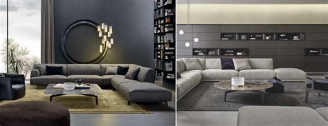 Chloe fossil clam lava coffee table. Poliform Tribeca Coffee Table