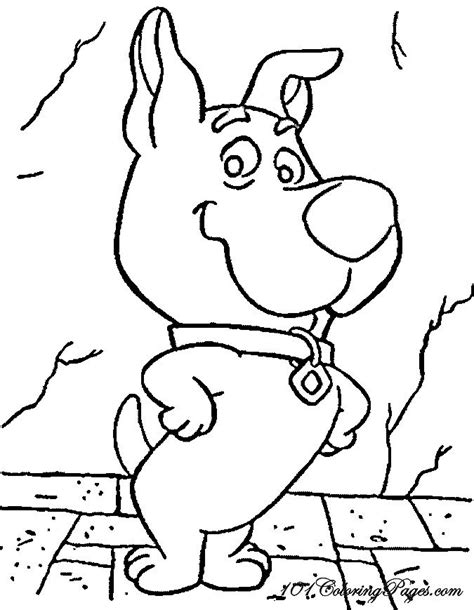 Scrappy coloring pages for kids. scrappy doo Colouring Pages | Scooby doo coloring pages ...