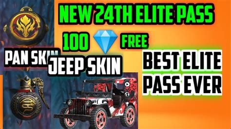 The first step will be: Free Fire New 24th elite pass full review get 100 💎, car ...