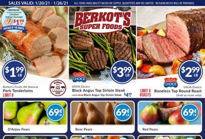 Our new weekly ad is available to view at www.berkotfoods.com. Berkot's Super Foods Weekly Ads & Flyers