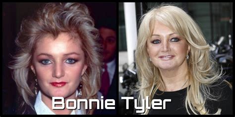 Bonnie tyler faster than the speed of night total eclipse of the heart. bonnie tyler then and now