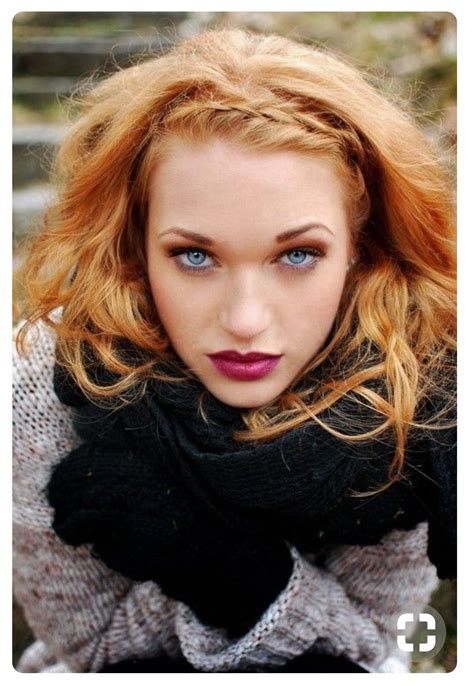 Redheads can wear red lipstick as long as it's not too orange. *blank* | Hair pale skin, Red hair blue eyes, Blonde hair ...