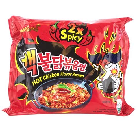 And a boy xd product: Samyang 2X Spicy Hot Chicken Ramen Korean Stir-Fried ...