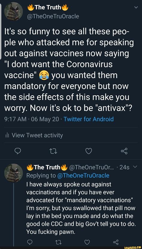 Rumble — the coronavirus vaccine has unintended consequences in 2023. It's so funny to see all these peo- ple who attacked me ...