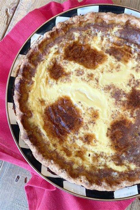 Hello my friends!hope all of you are doing well, staying safe and healthy!!i did this recipe on youtube 3 years but i decided to changed it and give it a. Old Fashioned Custard Pie | Recipe (With images) | Easy ...