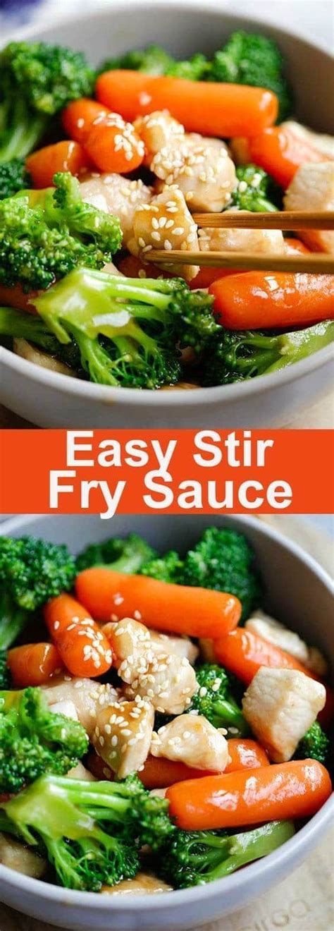 This delicious dish is low in carbohydrates and saturated fat. Easy Stir Fry Sauce - learn how to make Chinese and Asian ...