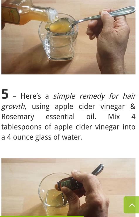 Apple cider vinegar hair loss study. Apple cider vinegar & rosemary oil hair growth tonic (1 ...