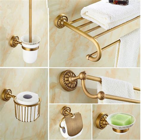 We are recognized amongst trusted manufacturers and suppliers of brass bathroom accessories. Antique Brass Carved Bathroom Accessories Set Brushed ...