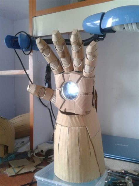 It is quite easy for me to do this. Student Makes Life-Size Iron Man Suit Using Only Cardboard ...