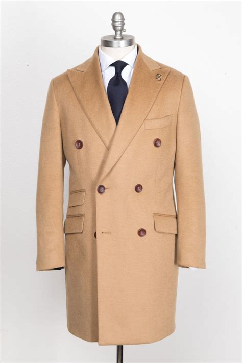 Minimalist in style, but powerful in look, this back belted men's overcoat will give you a waist cinching look without much effort. CLS55 DOUBLE BREASTED CAMEL HAIR TOP COAT - Situation ...