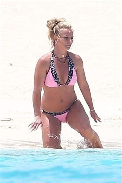 Singer, musician and performer britney spears left her. BRITNEY SPEARS in Bikini at a Beach in Turks and Caicos 06 ...