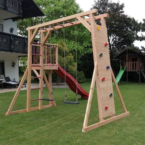 Kinderschaukel für den garten bauanleitung zum selber bauen. Kinderschaukel aus Holz für Stelzenhäuser | Kasohaus ...