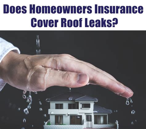 Insurance · 1 decade ago. Does Homeowners Insurance Cover Roof Leaks | Homeowners insurance, Leaking roof, Homeowner