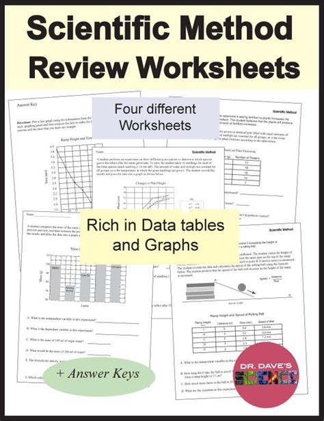 While we talk about scientific method review worksheet answers, below we will see various similar photos to give you more ideas. Scientific Method Worksheets Review | Scientific method ...