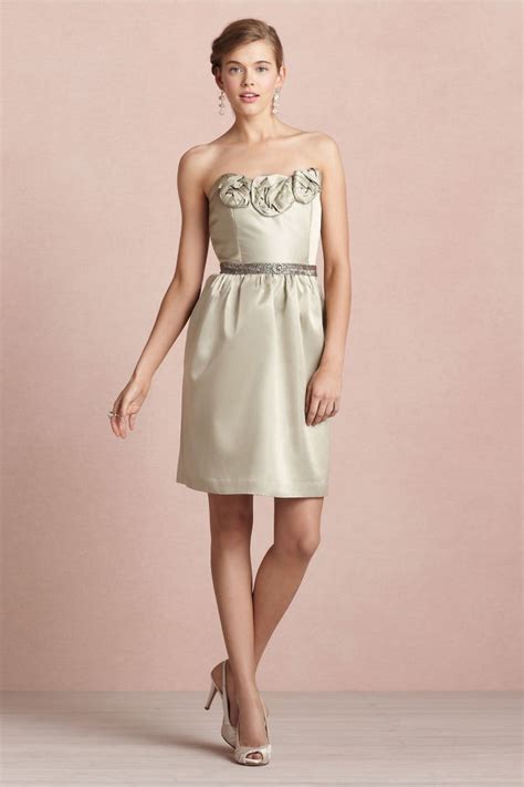 They'll love the matching sash theme for the bride and bridesmaids. Can't Take My Eyes Off these Bridesmaid Dresses from BHLDN ...