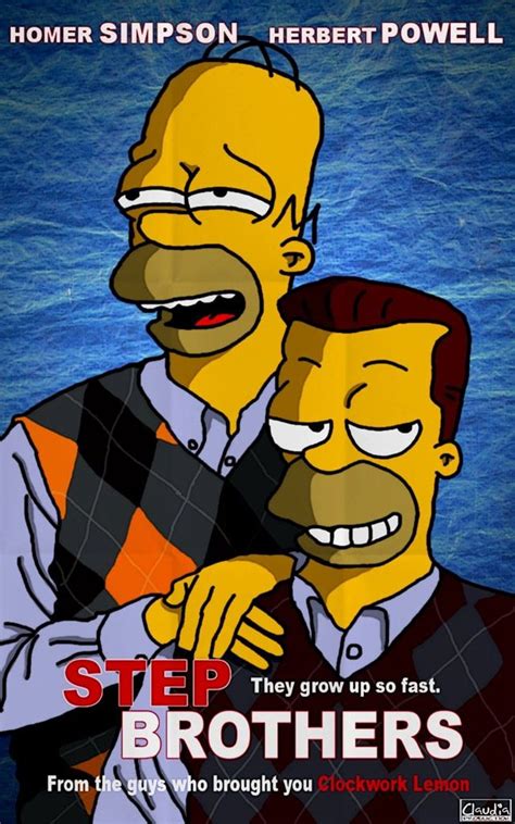 Maybe you would like to learn more about one of these? Movie Mash-Up: Step Brothers + The Simpsons they're half ...