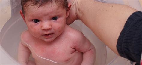 The water should be up to his chest. Safe and Natural Home Remedies for Baby Constipation