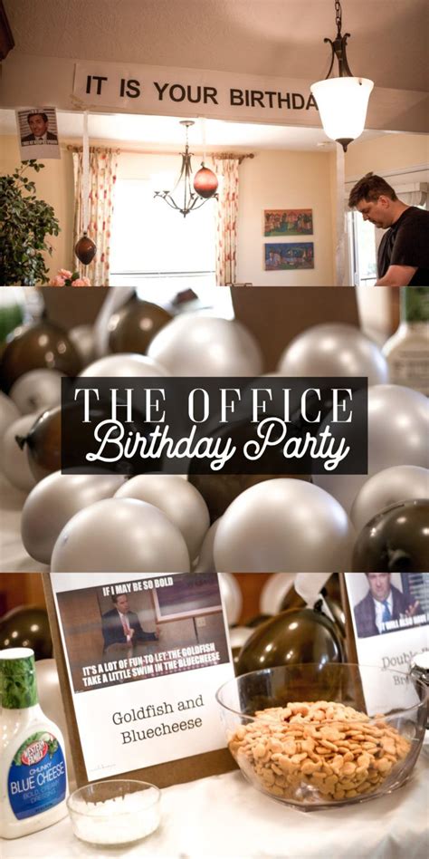 The office with a laugh track. The Office Birthday Party | Practical and Pretty | Office ...