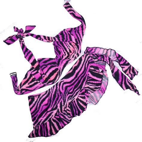 Smart & Sexy flirty bikini swimsuit set neon pink bla… - Gem