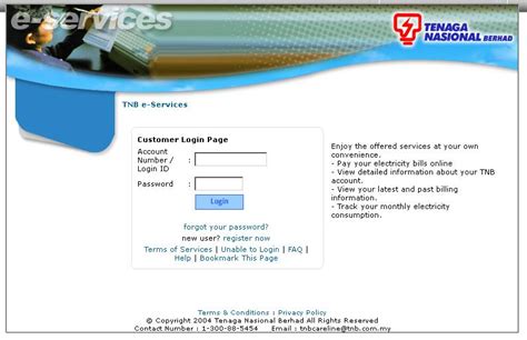 Tnb on line bill since 2009 each 3 years once tnb been upgrading and changing their portal. Ain Safiyyah: Check baki bil tnb online