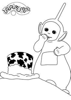 Free printable teletubbies coloring pages for kids. Dipsy And Laa Laa Share A Piece Of Bread In Teletubbies ...