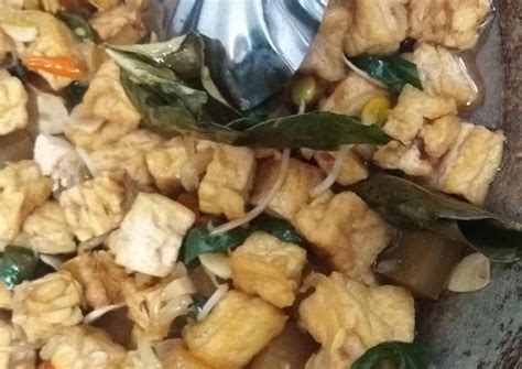 Goreng tempe yang sudah dipotong hingga kering. Bumbu Sambal Goreng Cecek Tahu Tempe / Resep Sambel Goreng ...