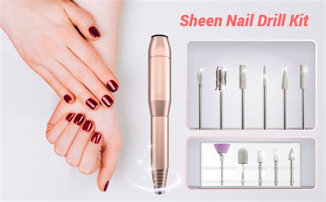 Post contains amazon affiliate links. Amazon.com: Electric Nail Drill Set, MelodySusie 11 in 1 Portable Professional Manicure Pedicure ...