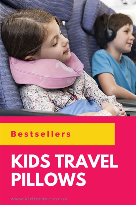 The pillow wraps around your child's neck completely. Best Kids Travel Pillow - Kid Transit