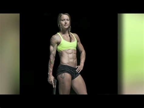 Christmas abbott is 31 years old, 5'2 and 115 pounds, and the first female to become part of nascar crew. NASCAR's first female pit crew member - YouTube