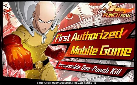 Buy or sell one punch man: 1st Authorized ONE PUNCH MAN Game Pre-Registration Underway