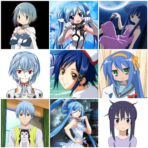 Anime blue haired anime characters. Warm Talk Wednesday (Week of November 25th) : anime