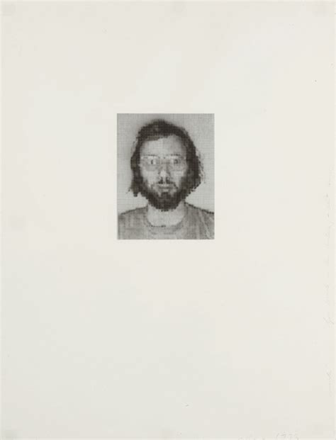 As well as handmade paper collage, polaroid photographs. Chuck Close (b. 1940) , Mark | Christie's