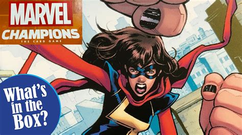 Instead of adapting to the strategy of a starter deck, each player may construct decks that play how they want to play. MS MARVEL Hero Pack for MARVEL CHAMPIONS the Card Game ...