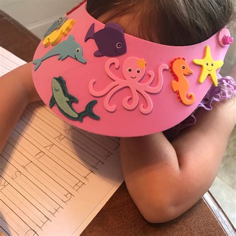 Maybe you would like to learn more about one of these? Fast and Easy Sun Visor Craft - Cookies Coffee and Crafts