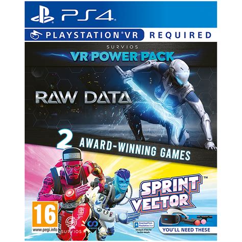 Buy The VR Power Pack: Includes Raw Data + Sprint Vector | GAME