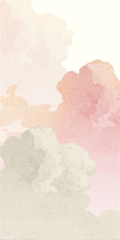 Pastel rainbow colors background with small white circles. Pastel pink cloud wallpaper | premium image by rawpixel ...