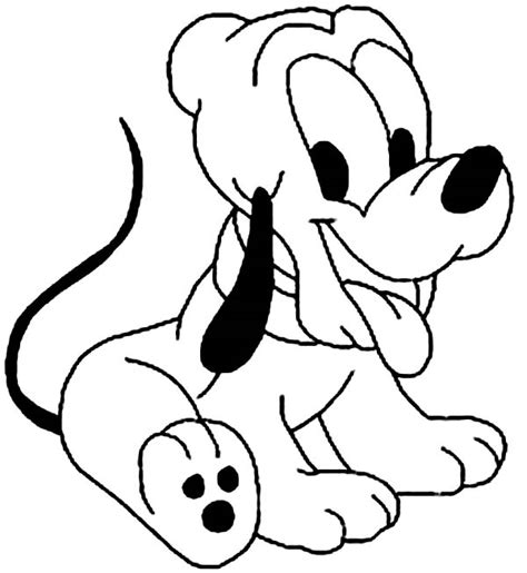 Have fun discovering pictures to print and drawings to color. Baby Pluto Coloring Pages at GetDrawings | Free download