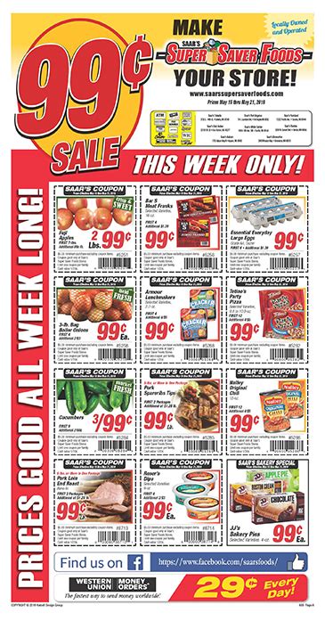 See our weekly ad, browse delicious recipes, and more. Super 1 Foods Weekly Ad - change comin